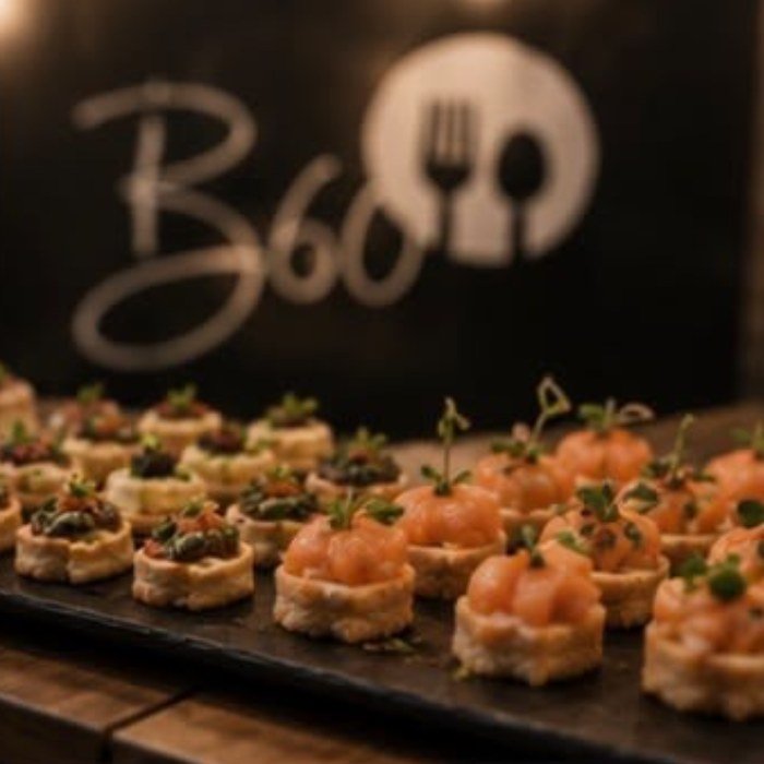 B60 Catering Lachs-Häppchen